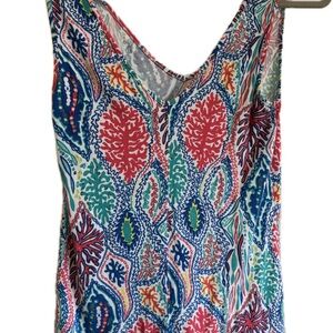 Lilly Pulitzer Multicolor Gigi V-neck Tank Top